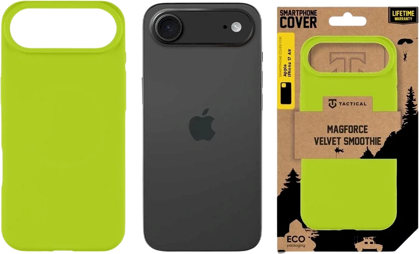 Tactical MagForce Velvet Smoothie dėklas skirtas Apple iPhone 17 Air Avocado