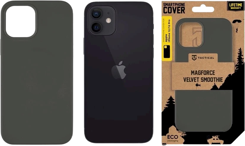Tactical MagForce Velvet Smoothie dėklas skirtas Apple iPhone 12/12 Pro Bazooka