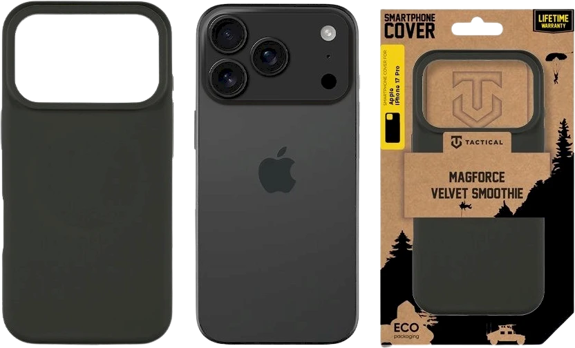 Tactical MagForce Velvet Smoothie dėklas skirtas Apple iPhone 17 Pro Bazooka