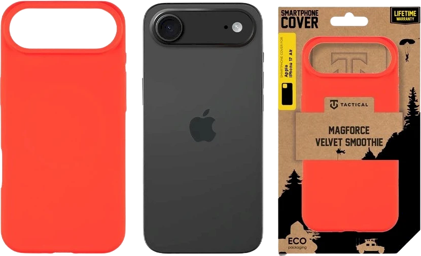 Tactical MagForce Velvet Smoothie dėklas skirtas Apple iPhone 17 Air Chilli