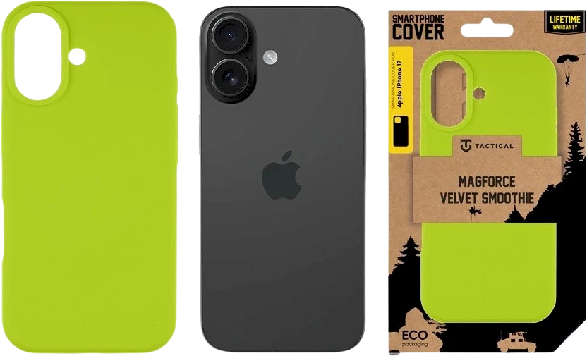 Tactical MagForce Velvet Smoothie dėklas skirtas Apple iPhone 17 Avocado