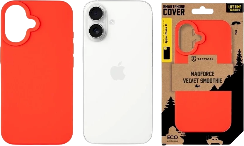 Tactical MagForce Velvet Smoothie dėklas skirtas Apple iPhone 16 Chilli