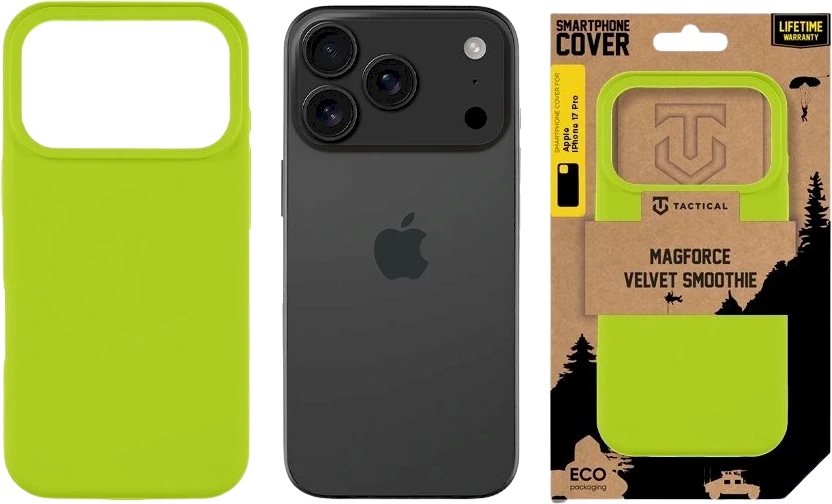 Tactical MagForce Velvet Smoothie dėklas skirtas Apple iPhone 17 Pro Avocado