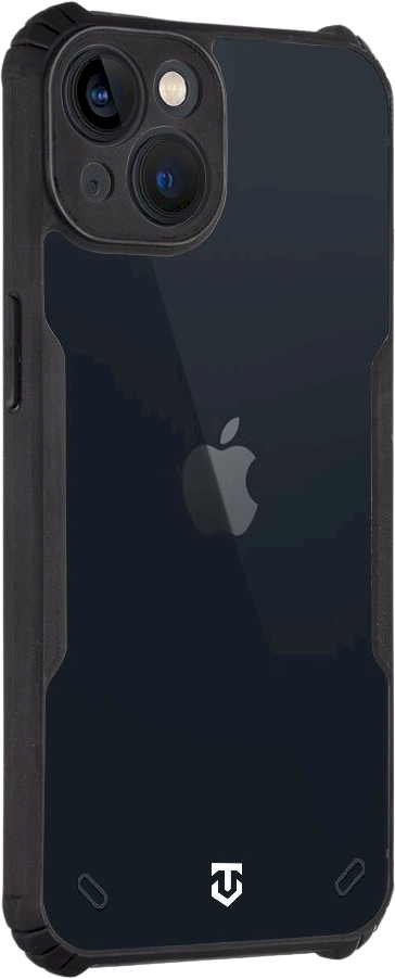 Dėklas Tactical Quantum Stealth dangtelis, skirtas Apple iPhone 13 skaidrus/juodas