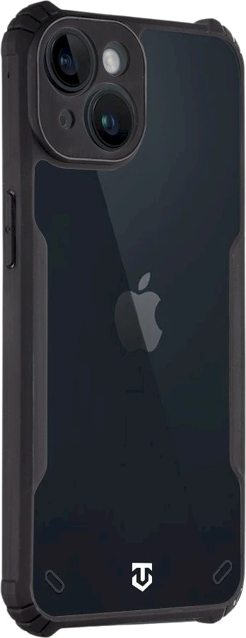Dėklas Tactical Quantum Stealth dangtelis, skirtas Apple iPhone 14 skaidrus/juodas