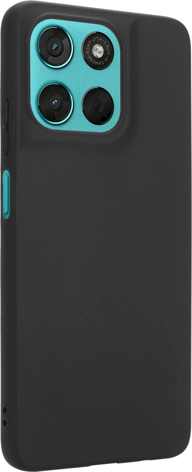 Tactical TPU dėklas skirtas Motorola Moto G57 Power juodos spalvos