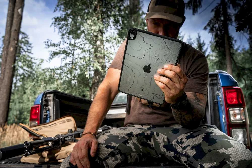 Tactical Warthog dėklas skirtas Apple iPad 10.2 2019/2020/2021 Asphalt