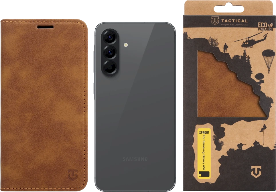 Dėklas Tactical Taktinis Xproof sijonas Samsung Galaxy A57 purvo rudas