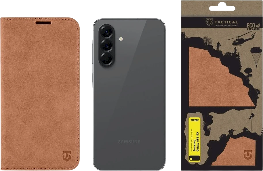 Dėklas Tactical Xproof skirtas Samsung Galaxy A56 5G Mud Brown