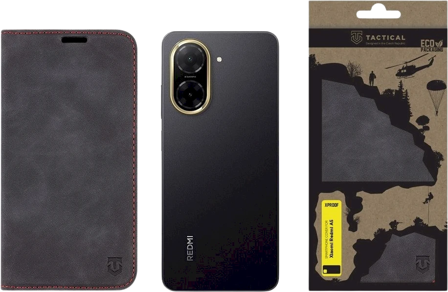 Dėklas Tactical Xproof skirtas Xiaomi Redmi A5 juodos spalvos Hawk