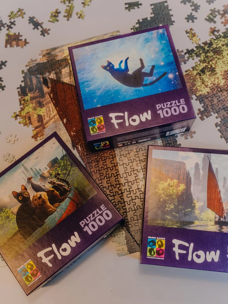 Levenya Brain Games FLOW dėlionė su 1000 detalių