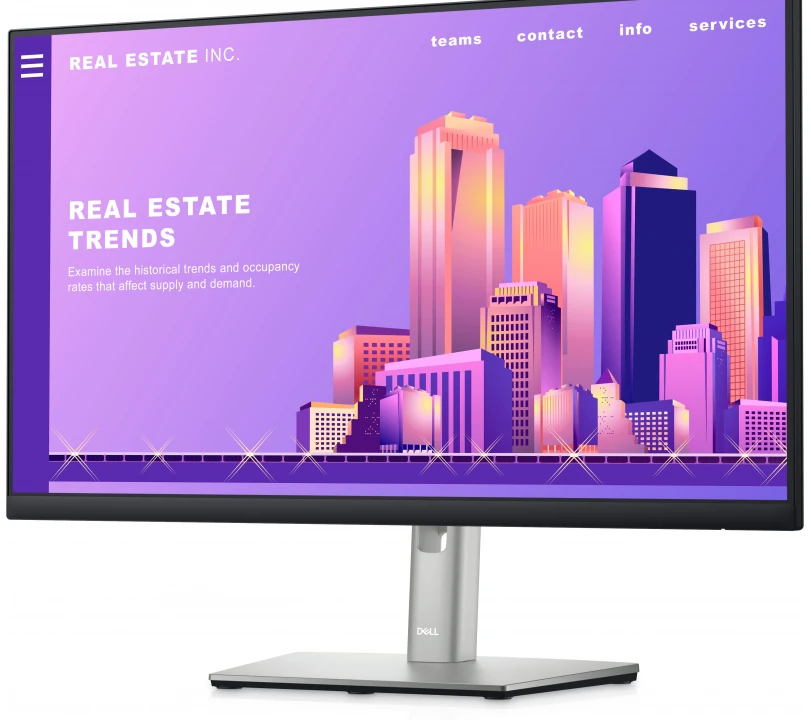 Monitorius Dell | LCD | P2422H | 24 " | IPS | FHD | 16:9 | 60 Hz | 5 ms | 1920 x 1080 | 250 cd/m² | Audio | HDMI jungtys quantity 1 | Sidabrinis | Garantija 36 mėn.