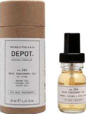 Depot No. 204 Hair Treatment Oil aliejus plaukams, 30 ml