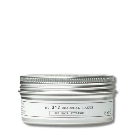 Nr. 312 CHARCOAL PASTE stiprios fiksacijos plaukų pasta, 75 ml