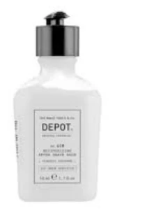 „Depot 400 Shave Specifications No. 408“ drėkinamasis balzamas po skutimosi su šviežiais juodaisiais pipirais, 100 ml