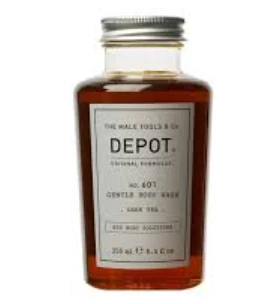 Depot No. 601 Gentle Kūno prausiklis Fresh Juodas Pepper, 250 ml