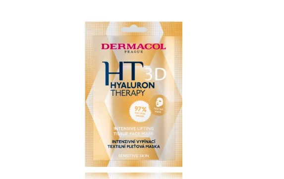 Dermacol 3D hialurono terapijos intensyvaus stangrinamojo veido kaukė moterims, 1 vnt.