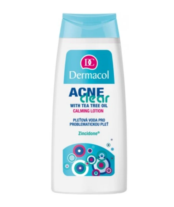 Dermacol AcneClear Calming Lotion Cleansing Vanduo moterims, 200 ml