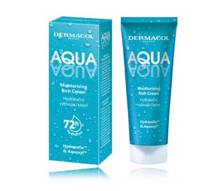 Dermacol Aqua Moisturizing Rich Kreminis Day Kreminis