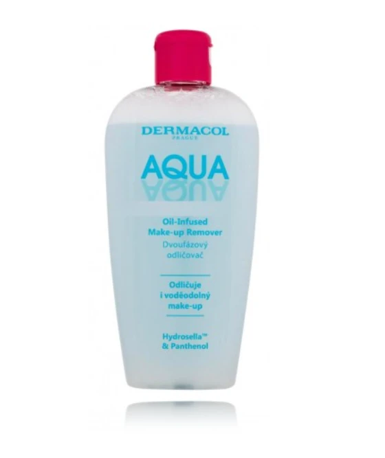 „Dermacol Aqua“ aliejumi pripildyti makiažo valikliai veido valikliai
