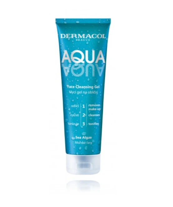 Dermacol Aqua Face Cleansing Gel Valomasis gelis