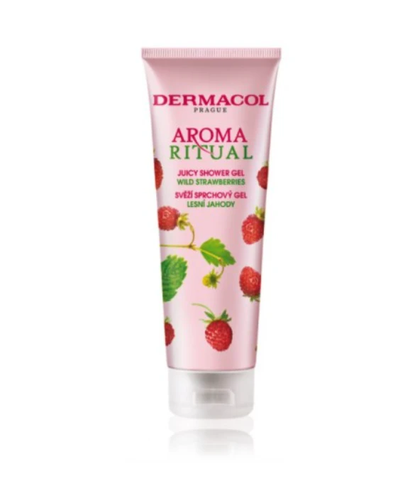 Dermacol Aroma Ritual Wild Strawberries Dušo želė moterims, 250 ml
