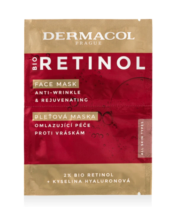 Dermacol Bio Retinol Face Mask Veido kaukė