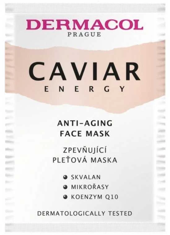 Dermacol Caviar Energy veido kaukė moterims, 2x8 ml