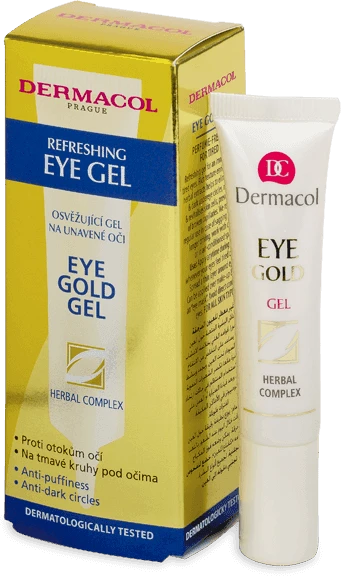 Dermacol Eye Gold akių gelis moterims, 15 ml