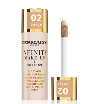 Dermacol Infinity makiažas ir korekcinis makiažas