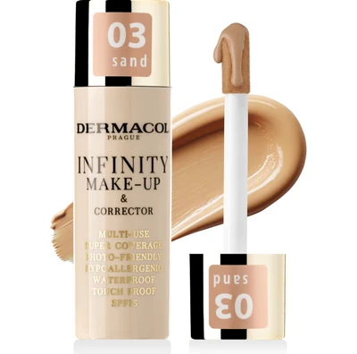 Dermacol Infinity makiažas ir korekcinis makiažas