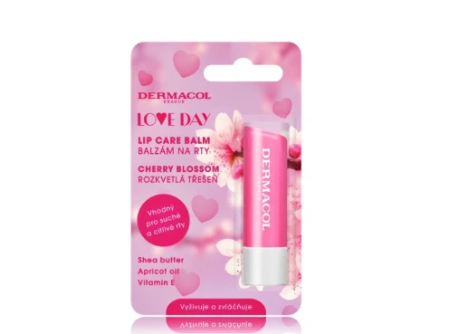 „Dermacol“ lūpų priežiūros balzamas „Cherry Blossom“.