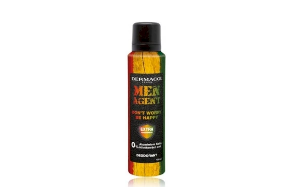 Dermacol Men Agent dezodorantas su spalvotu dizainu