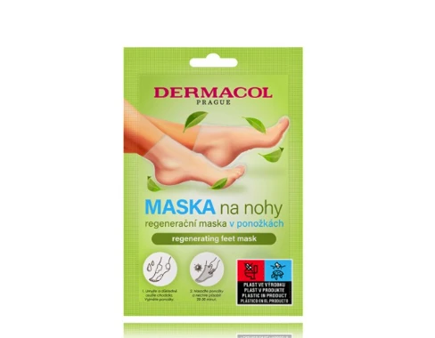 Dermacol Feet Mask Regenerating Foot Mask regeneruojanti pėdų kaukė, 2 x 15 ml