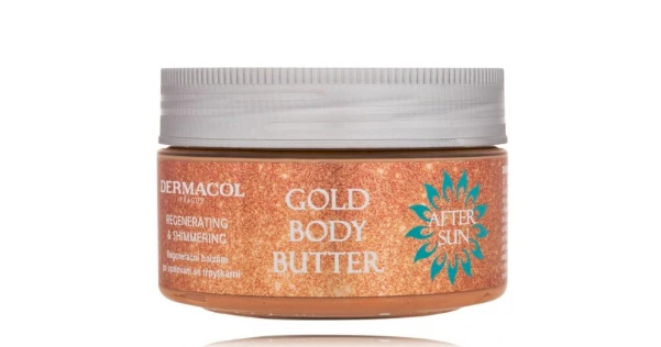 „Dermacol After Sun Gold“ kūno sviestas po saulės priežiūros