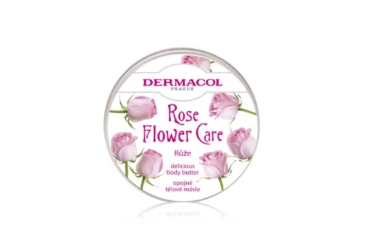Dermacol Rose Flower kūno sviestas, 75 ml