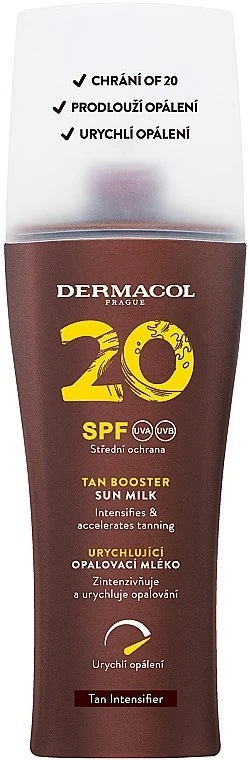 Dermacol Sun Milk Tan Booster Sun Losjonas kūnui