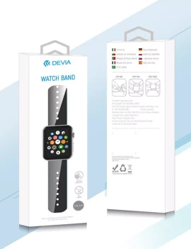 Apyrankė Devia Elegant Milanese 44mm Apple Watch juoda
