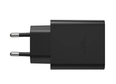 Devia sieninis įkroviklis Rocket PD 45W 1x USB-C juodas