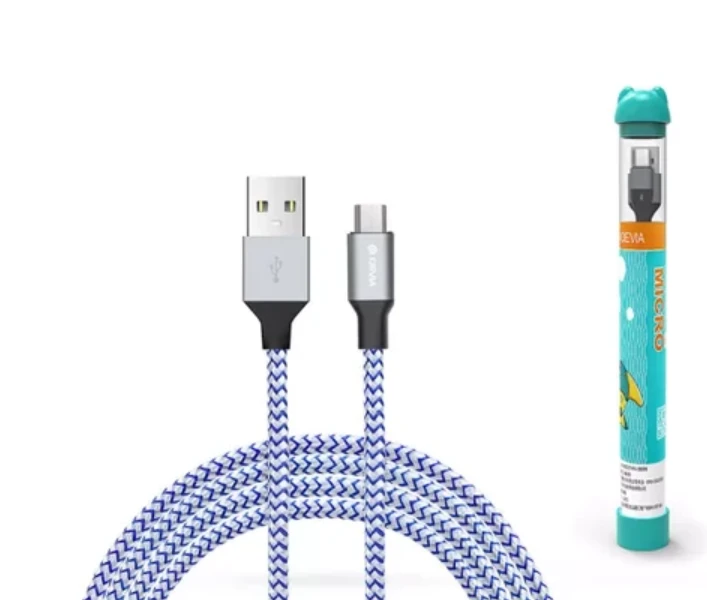 Devia kabelis Vogue USB - microUSB 1,0 m 2,4A tube