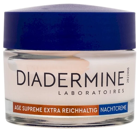Diadermine Age Supreme Ypač Rich Gaivinantis Night Kremas Night Skin Kremas