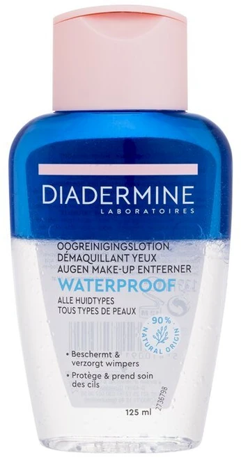 Diadermine Atsparus vandeniui Eye Make-Up Remover Eye makiažo valiklis