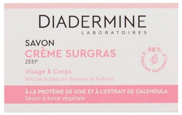 Diadermine Creamy Bar Soap, 100 g