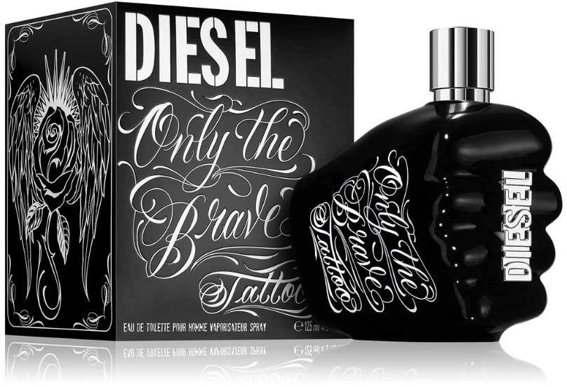 Diesel Only The Brave Tattoo Pour Homme EDT tualetinis vanduo vyrams, 125 ml