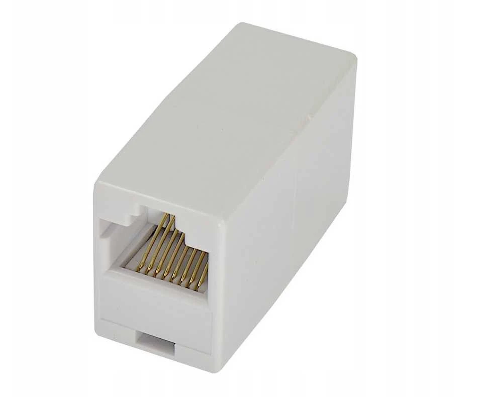 Assmann Electronic ASSMANN CAT 5e modulinė mova neekranuota RJ45 iki RJ45 spalvos baltas