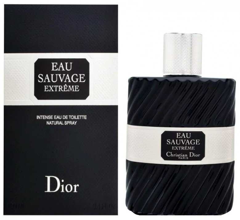Christian Dior Eau Sauvage Extreme vyrams (Kvepalai Vyrams) EDT 100ml (BE PAKUOTĖS)