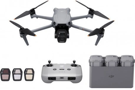 Dronas su valdikliu DJI Air 3S DJI RC-N3