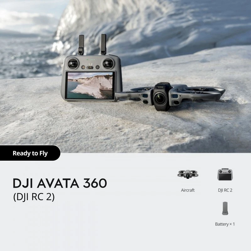 DJI Avata 360 dronas (su DJI RC 2 valdikliu)