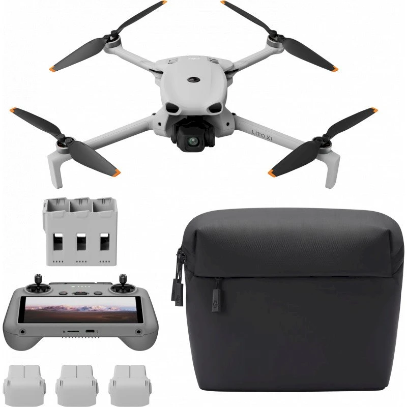 DJI LITO X1 Fly More Combo Plus dronas (su DJI RC 2 valdikliu)
