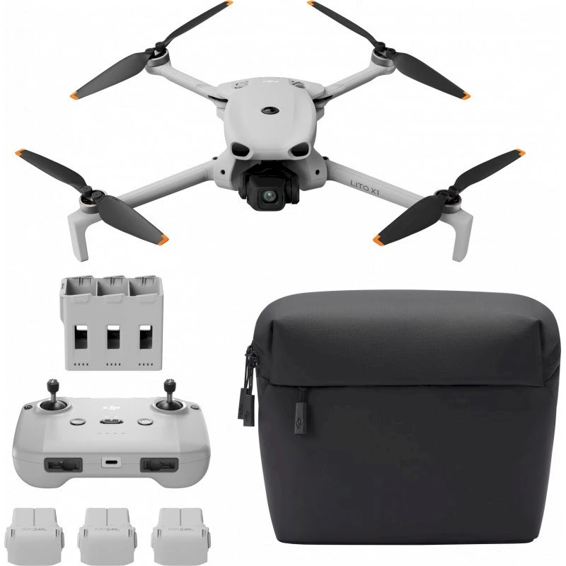 DJI LITO X1 Fly More Combo dronas (su DJI RC-N3 valdikliu)